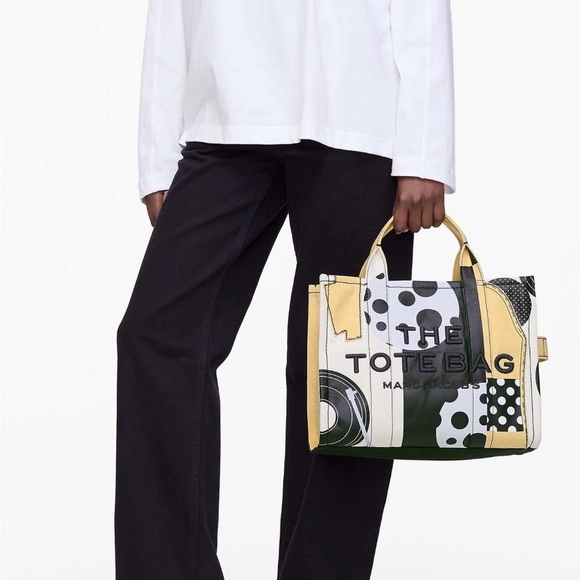 Marc Jacobs X Derrick Adams Artist Capsule Collection Tote Sold Out Gently Loved - Picture 11 of 14